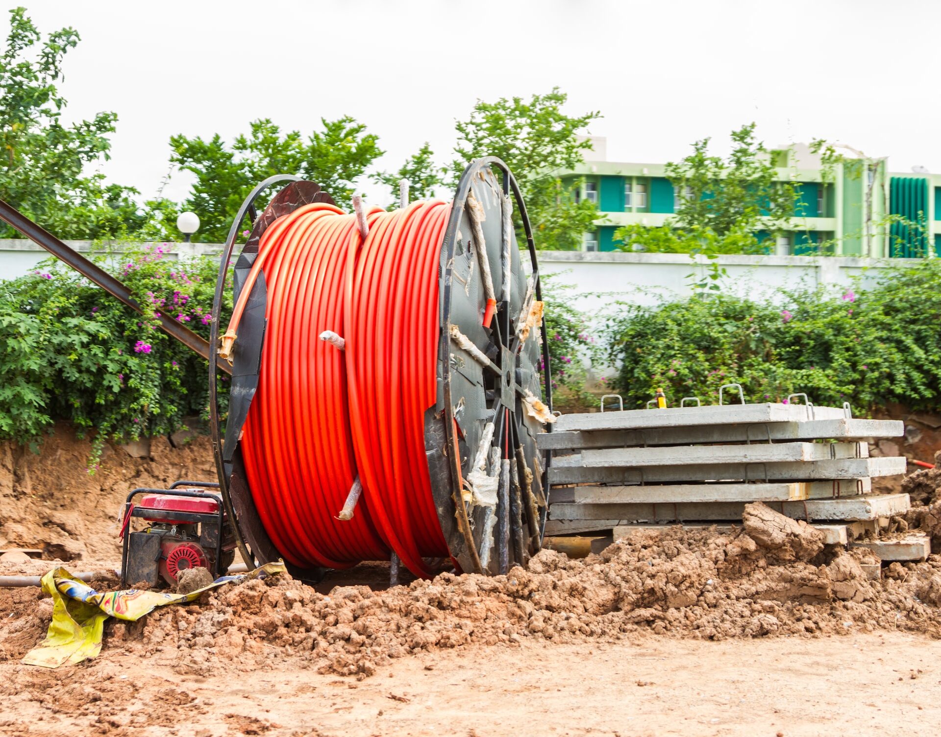Fiber Optic Construction is Underway Platinum Connect